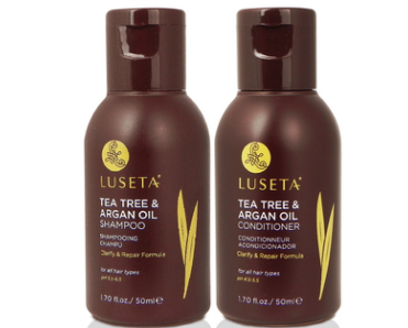 Free Sample of Luseta Tea Tree & Argan Oil Shampoo & Conditioner