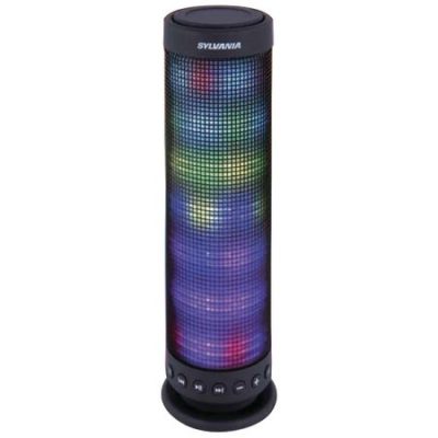 Walmart – Sylvania, Bluetooth Neon Light Up Speaker, Black Only $17.72 (Reg $24.25) + Free Store Pickup