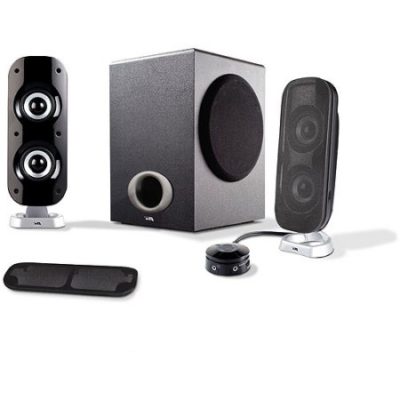 Walmart – Cyber Acoustics CA-3810 2.1-CH Powered Speakers Only $52.04 (Reg $79.99) + Free 2-Day Shipping