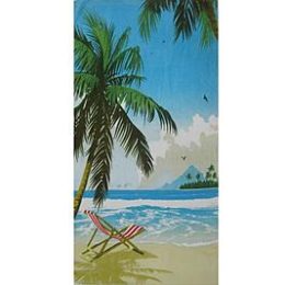 Kmart – Essential Home Beach Towel – Beach Scene Only $6.99 (Reg $9.99) + Free Store Pickup