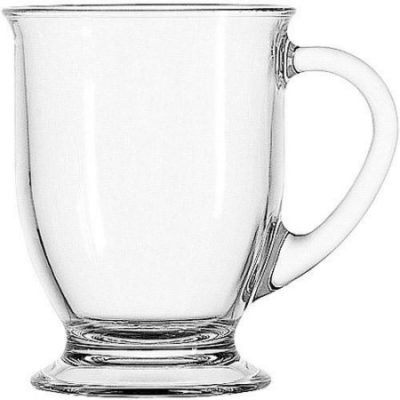 Walmart – Anchor Hocking 4-Piece Cafe Mug Set, Clear Only $9.99 (Reg $28.96) + Free Store Pickup