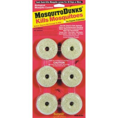 Walmart – Mosquito Dunks Biological Mosquito Control 6 Pack Only $6.91 (Reg $8.33) + Free Store Pickup