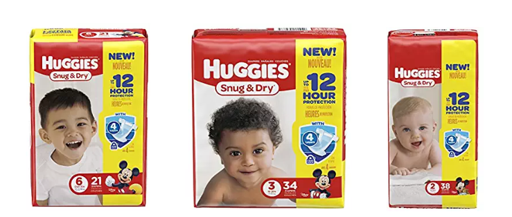 Amazon – Huggie’s Diapers As Low As $6.38 A Pack