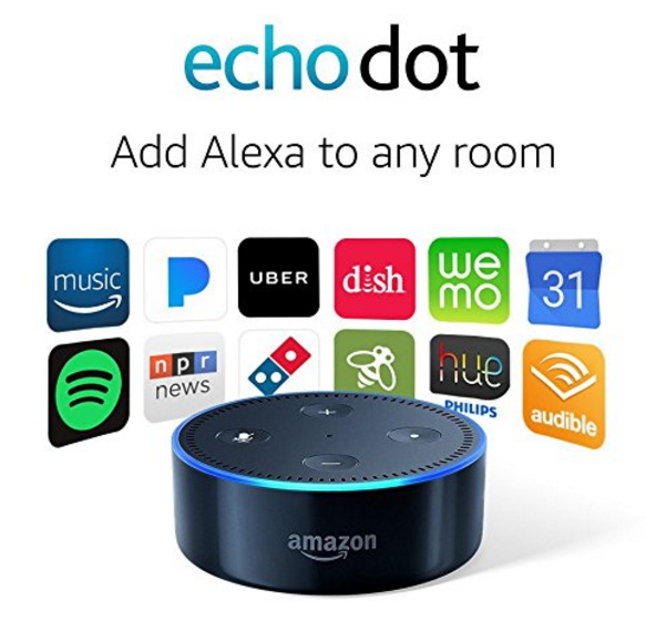 Amazon – EXCLUSIVELY FOR PRIME MEMBERS – Echo Dot (2nd Generation) Only $34.99 (Reg $49.99)