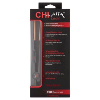 Walmart – CHI Air 1″ Ceramic Flat Iron by Farouk, Black Only $89.97 (Reg $129.99) + Free Shipping