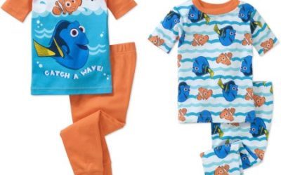 Walmart – Finding Dory Toddler Boy Cotton Tight-Fit Pajamas 4-Piece Set Only $7.00 (Reg $12.88) + Free Store Pickup