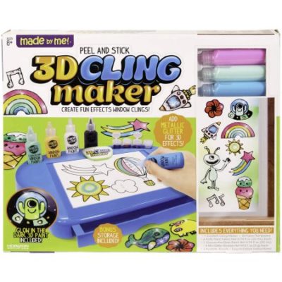 Walmart – Made By Me Peel and Stick 3D Cling Maker by Horizon Group USA Only $11.64 (Reg $22.90) + Free Store Pickup