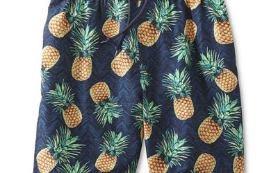 Kmart – Basic Editions Men’s Swim Trunks – Pineapple Only $14.39 Through 07/30/17 (Reg $17.99) + Free Store Pickup