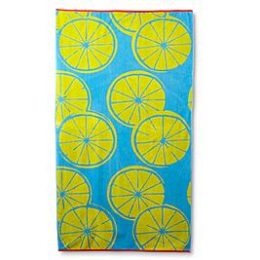 Kmart – Essential Home Extra Long Beach Towel – Lemons Only $14.99 (Reg $19.99) + Free Store Pickup