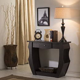 Sears – Furniture of America Walnut Hortins Modern Console Table Only $94.49 (Reg $139.99) + Free Shipping