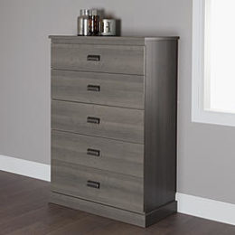 Kmart – South Shore Gloria 5-Drawer Chest, Gray Maple Only $202.39 (Reg $252.99) + Free Shipping