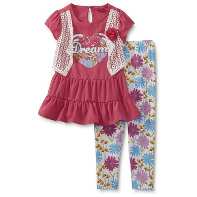 Sears – Twirl Girls’ Casual Dress & Leggings – Dreams & Floral Only $18.00 (Reg $36.00) + Free Store Pickup