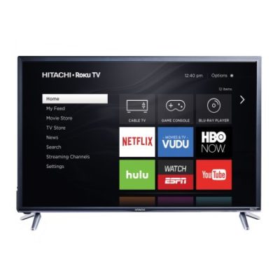 Walmart – Hitachi 43″ Class FHD (1080P) Roku Smart LED HDTV (43R5) Only $279.99 (Reg $499.99) + Free Shipping