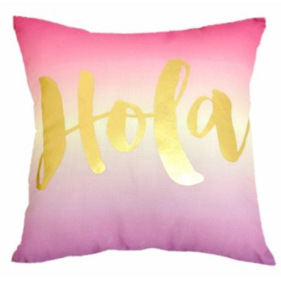 Walmart – Formula Hola Motif Reversible Print Decorative Pillow, Pink and White Only $11.00 (Reg $15.62) + Free Store Pickup