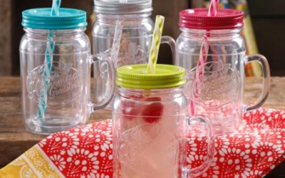 Walmart – The Pioneer Woman Simple Homemade Goodness Assorted 16-Ounce Double-Wall Mason Jar with Lid and Handle, Set of 4 Only $12.88 (Reg $19.84) + Free Store Pickup