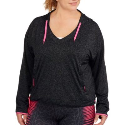 Walmart – Women’s Plus-Size Long Sleeve Hoodie with Contrast Color Only $6.00 (Reg $33.00) + Free Store Pickup