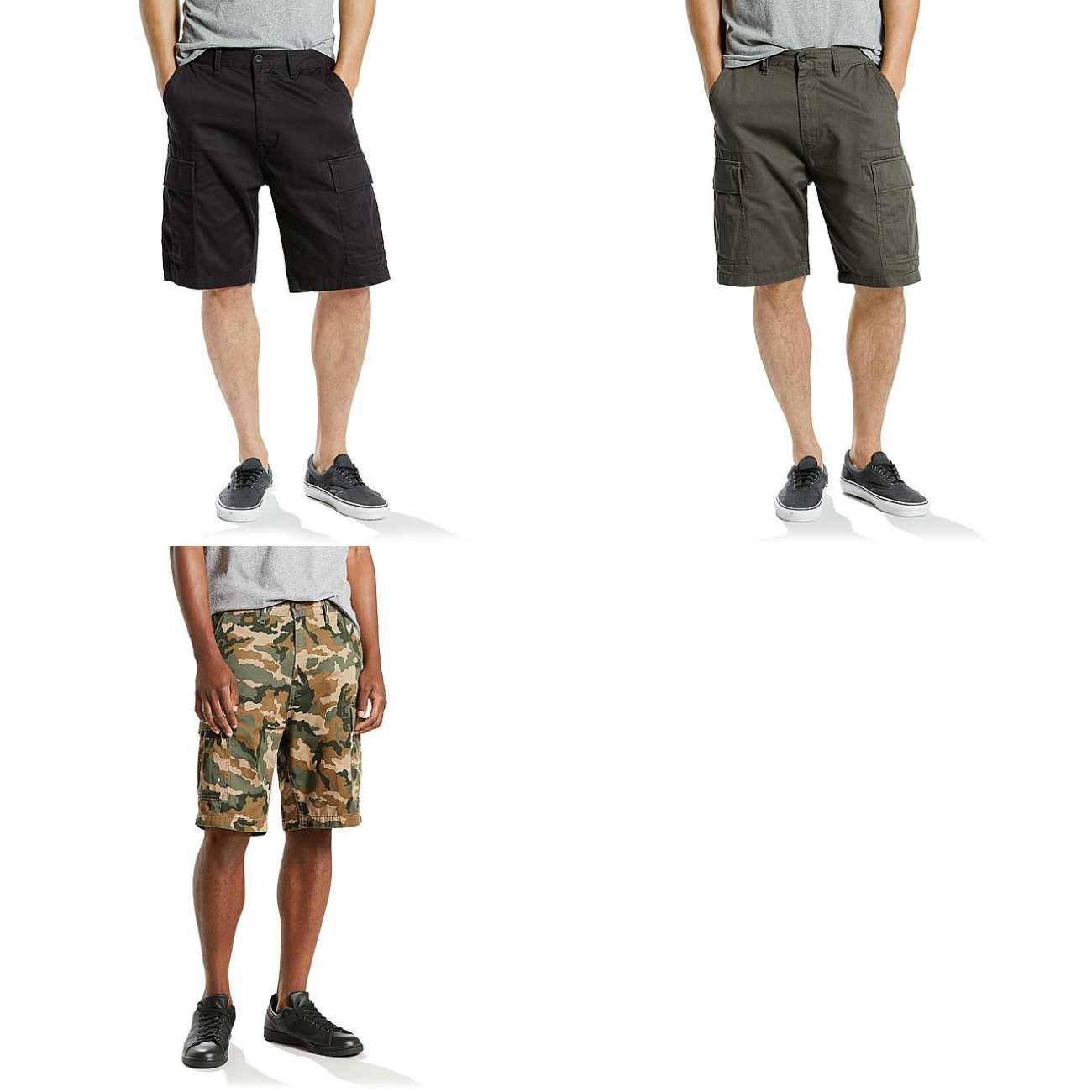 Sears – Levi’s Men’s Carrier Cargo Shorts Only $24.99 Through 09/02/17 (Reg $50.00) + Free Store Pickup