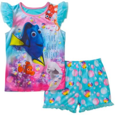 Walmart – Finding Dory Girls’ Tank and Short Sleep Set Only $6.00 (Reg $9.87) + Free Store Pickup