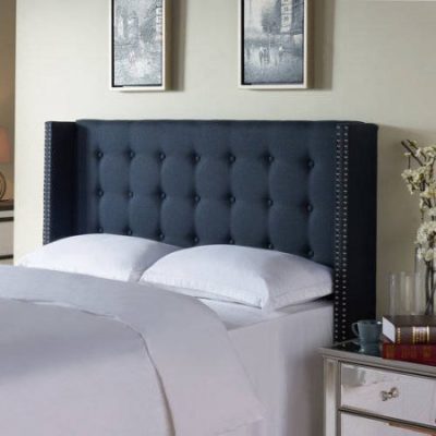 Walmart – Better Homes and Gardens Wingback Tufted Upholstered Headboard Full/Queen Midnight Only $149.00 (Reg $179.00) + Free Shipping