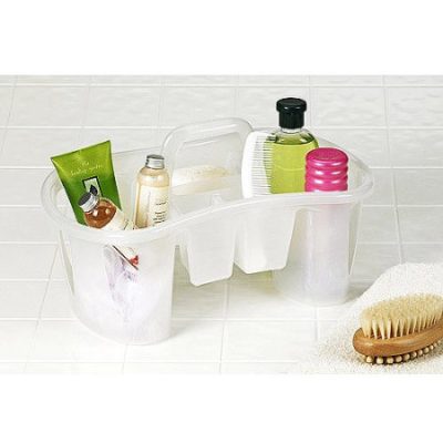 Walmart – Unique Compartmentalized Bath Caddy, Iced White Only $6.19 (Reg $8.84) + Free Store Pickup