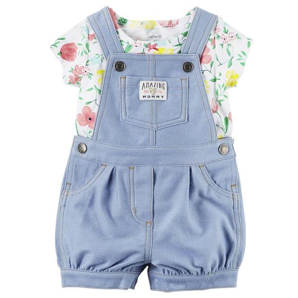 Sears – Carter’s Newborn & Infant Girls’ Shirt & Shortalls – Floral Only $13.99 (Reg $28.00) + Free Store Pickup