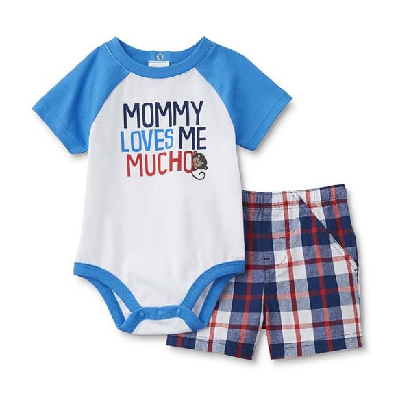 Kmart – Small Wonders Newborn Boys’ Bodysuit & Shorts – Mommy Loves Me Mucho Only $5.59 (Reg 9.99) + Free Store Pickup