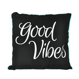 Kmart – 18″ x 18″ Good Vibes Decorative Pillow Only $8.99 (Reg $12.99) + Free Store Pickup