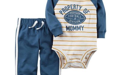 Sears – Carter’s Infant Boys’ Bodysuit & Pants – Property of Mommy Only $10.00 (Reg $20.00) + Free Store Pickup