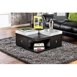 Kmart – Furniture of America Foxa Black Coffee Table with Serving Trays Only $156.22 (Reg $202.99) + Free Shipping