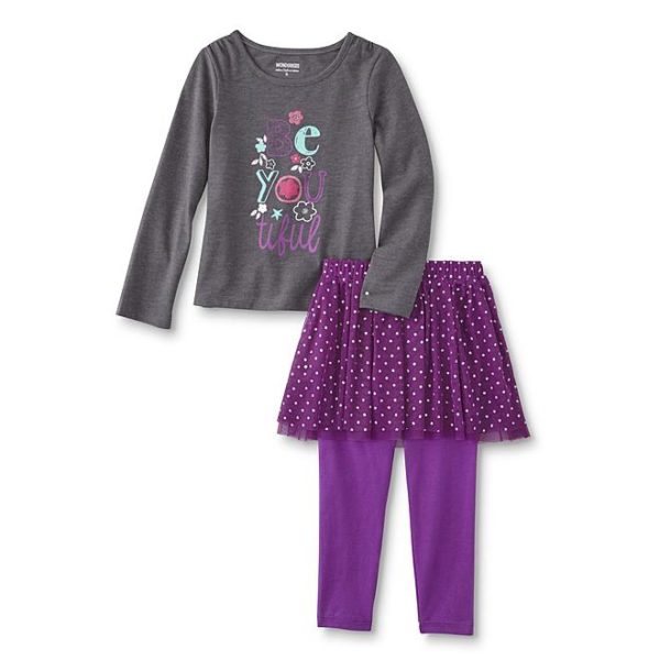 Kmart – WonderKids Infant & Toddler Girls’ Graphic T-Shirt & Skirted Leggings – Be-You-Tiful Only $13.49 (Reg $14.99) + Free Store Pickup