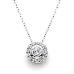 Sears – Sterling Silver Created White Sapphire Pendant Only $19.99 (Reg $99.99) + Free Store Pickup