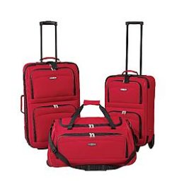 Kmart – Concourse South Field 3 pc. Suitcase Set – Red Only $53.99 (Reg $59.99) + Free Store Pickup