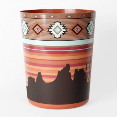 Walmart  – Mainstays Aztec Sunset Wastebasket Only $3.52 (Reg $5.31) + Free Store Pickup