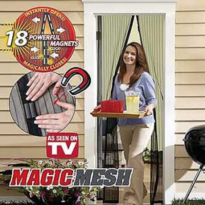 Walmart – As Seen on TV Window Magnetic Screen Door Magic Mesh Cover! Only $6.63 (Reg $14.88) + Free Store Pickup