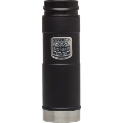 Walmart – Stanley CLassic 16 oz SS 1-Hand Vacuum Mug, Black Badged Only $12.09 (Reg $22.09) + Free Store Pickup