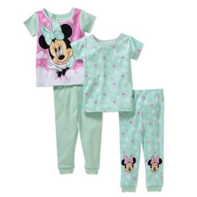 Walmart – Minnie Baby Girl’s Licensed Cotton 4-Piece Set Only $8.50 (Reg $12.88) + Free Store Pickup