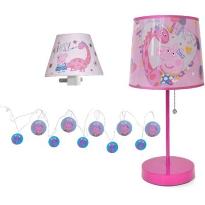 Walmart – Entertainment One Peppa Pig 3-Piece Lighting Set Only $29.83 (Reg $32.73) + Free Store Pickup