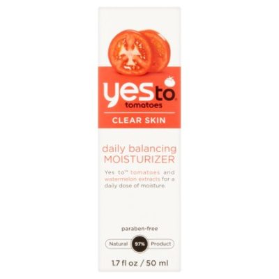 Walmart – Yes To Tomatoes Clear Skin Daily Balancing Moisturizer, 1.7 fl oz Only $7.55 (Reg $14.97) + Free Store Pickup