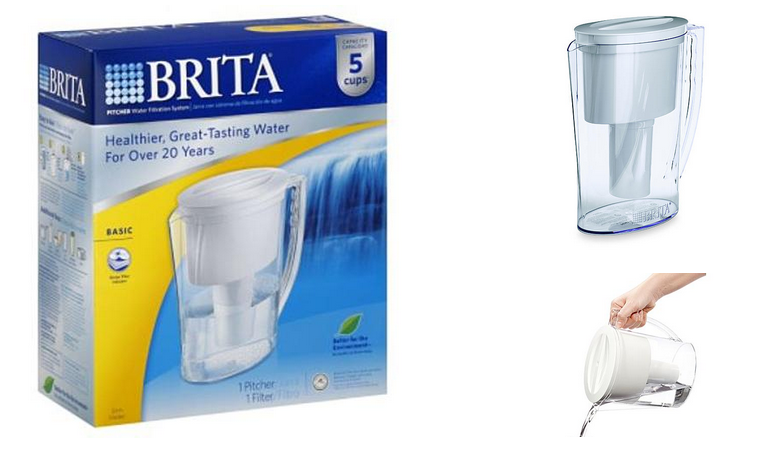 Brita Slim Water Filtration Pitcher, 5 Cups Only $7.00 At Kmart + Free Store Pickup!