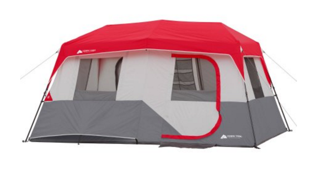 Walmart.com – Ozark Trail 13′ x 9′ x 72″ Instant Cabin Tent, Sleeps 8 Only $99.00 (Reg $149) + Free Shipping!