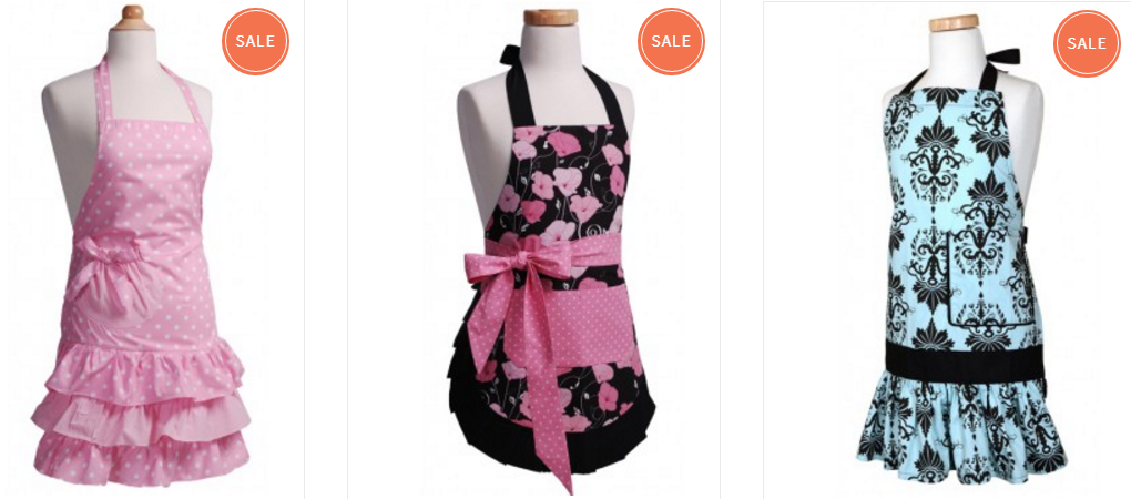 Flirty Aprons – Little Girls Aprons Only $9.99