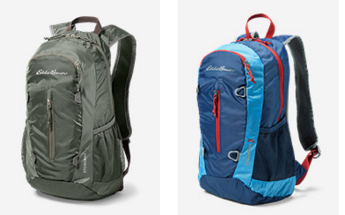 Eddie Bauer Stowaway Packable Daypack/Sling Bag As Low As $15.00