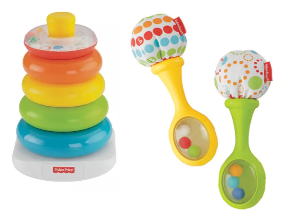 Fisher-Price Baby’s 1st Blocks Rock-A-Stack or Rattle ‘n Rock Maracas Only $3.73 at Kohl’s + Free Store Pickup!