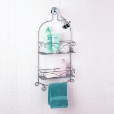 Walmart – Nickel Scroll Shower Caddy Only $10.04 (Reg $14.84) + Free Store Pickup