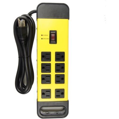 Walmart – WorkChoice 6′ 8-Outlet Indoor Metal Surge (1780 Joules) Strip, Yellow/Black Only $7.15 (Reg $10.11) + Free Store Pickup