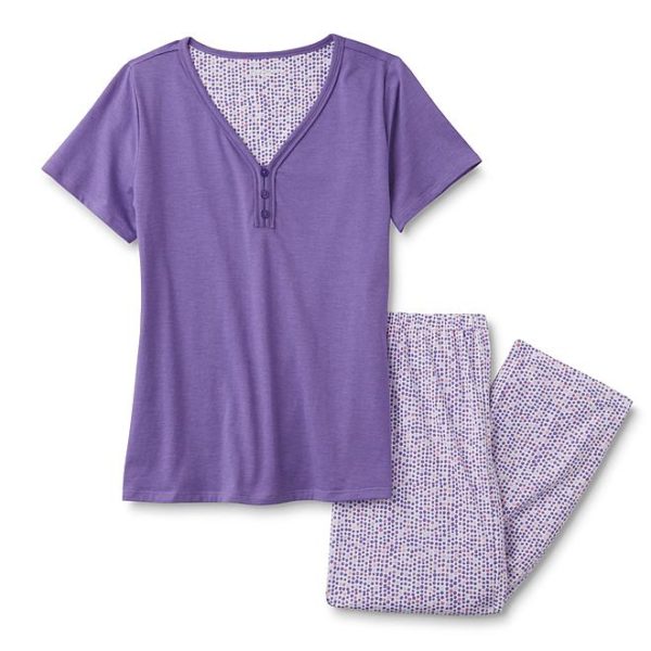 Sears – Laura Scott Women’s Short-Sleeve Pajama Shirt & Pants – Dot Only $13.99 (Reg $28.00) + Free Store Pickup