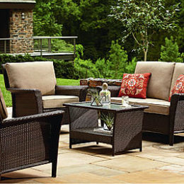 Sears – Ty Pennington Parkside 4 Piece Seating Set- Tan Only $439.99 (Reg $1099.99) + Free Store Pickup