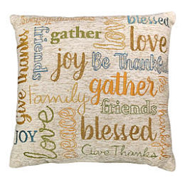 Kmart – Jaclyn Smith Harvest Pillow – Words Only $12.99 (Reg $14.99) + Free Store Pickup