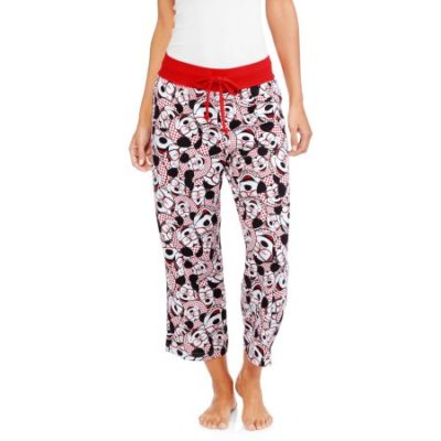 Walmart – Mickey Mouse Women’s and Women’s Plus License Knit Sleep Capri Pant Only $6.00 (Reg $9.97) + Free Store Pickup