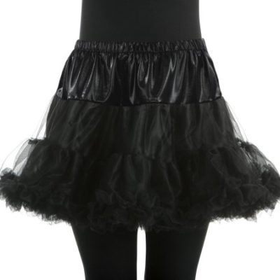 Walmart – Halloween Woman Black Petticoat, Size Large/Plus Only $5.49 (Reg $21.96) + Free Store Pickup